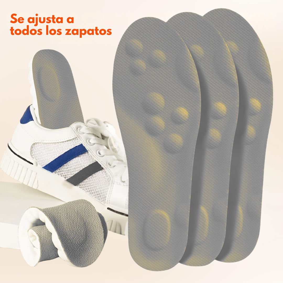 Plantillas Masajeadoras Alivio De Fatiga