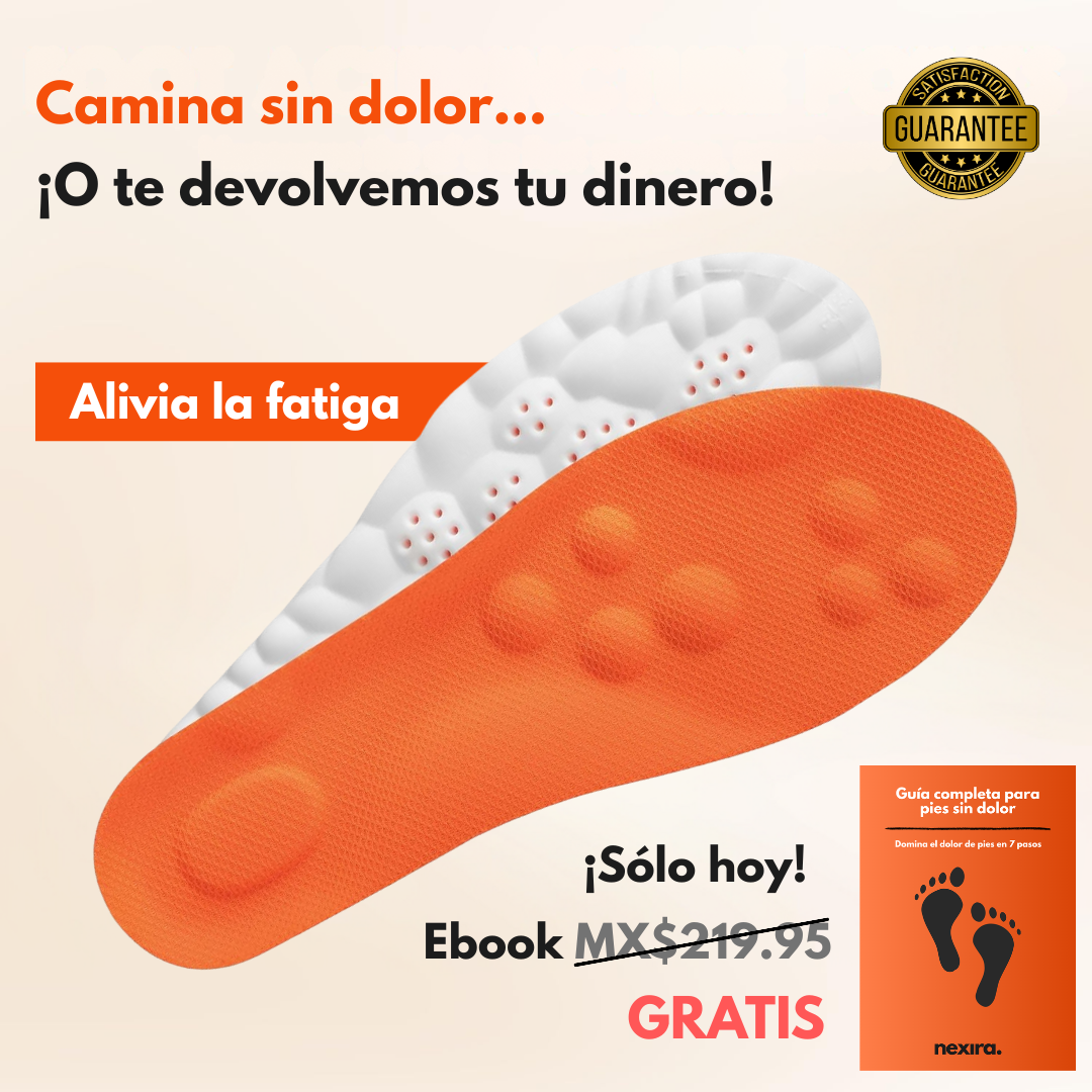 Plantillas Masajeadoras Alivio De Fatiga