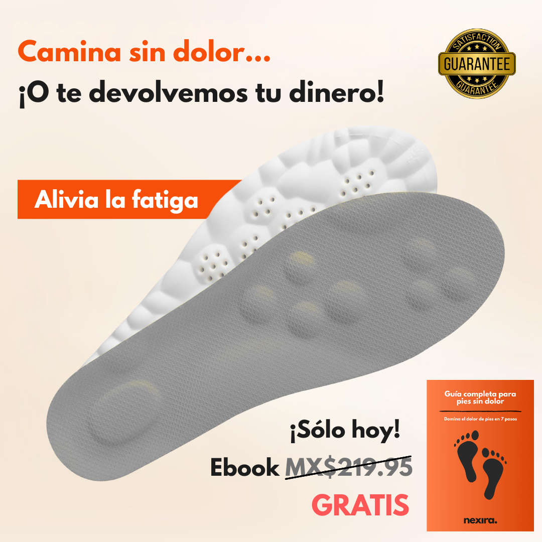 Plantillas Masajeadoras Alivio De Fatiga